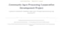 write a grant proposal or feasibility study for your development project